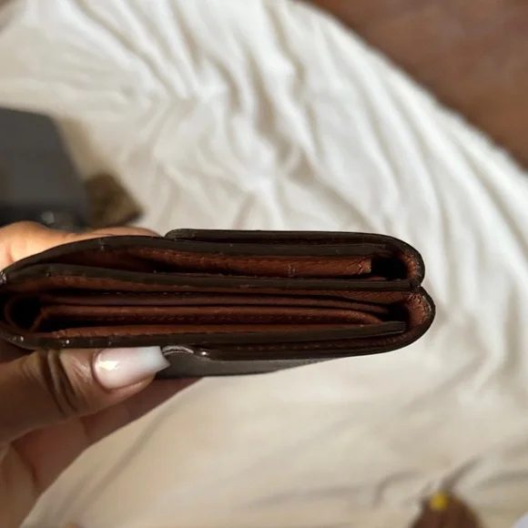 Louis Vuitton Brown Monogram Wallet - Picture 8 of 10